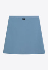 Miu Miu A-line Mini Wrap Skirt Light Blue MMG539OOO16WY/Q_MIU-F077H