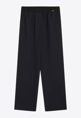 Miu Miu Elastic-Waist Wool Pants Midnight Blue MP1927OOO1XMY/R_MIU-F0008