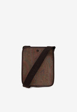 Etro Paisley Jacquard Messenger Bag Brown MP1C0024-AA012 M0019