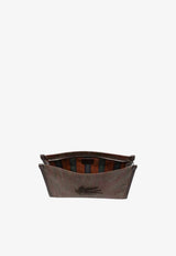Etro Paisley Jacquard Clutch Bag Brown MP2C0001-AA086 M0019