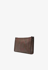 Etro Paisley Jacquard Clutch Bag Brown MP2C0001-AA086 M0019