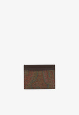 Etro Arnica Paisley Jacquard Cardholder Multicolor MP2E0001-AA086 M0019