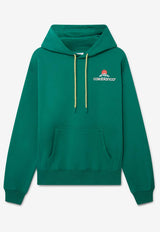 Casablanca Montagne Hooded Sweatshirt Green MPF25JTP29203_GREEN