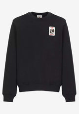 Casablanca Sunset Valley Crewneck Sweatshirt Black MPF25JTP29301_BLACK