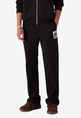 Casablanca Sunset Valley Patch Track Pants Black MPF25JTR05101_BLACK