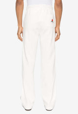 Casablanca Laurel Jacquard Tape Track Pants White MPF25JTR27801_OFF-WHITE