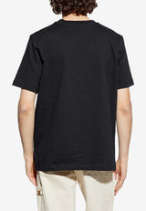 Casablanca Sunset Valley Crewneck T-shirt Black MPF25JTS00102_BLACK