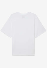 Casablanca Montagne Sportif Crewneck T-shirt White MPF25JTS04404_WHITE