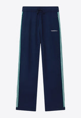 Casablanca Logo Embroidered Tennis Track Pants Blue MPS25-KW-847-01_NAVY