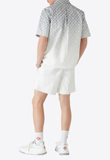 Casablanca Diamond Monogram Shorts White MPS25-TR-287-01_WHITE