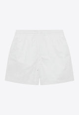 Casablanca Diamond Monogram Shorts White MPS25-TR-287-01_WHITE