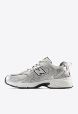 New Balance 530 Low-Top Sneakers in Gray Matter with Silver Metallic
Gray MR530LG