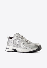 New Balance 530 Low-Top Sneakers in Gray Matter with Silver Metallic
Gray MR530LG