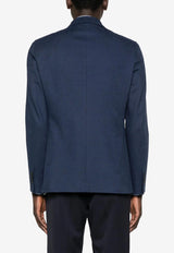 Etro Single-Breasted Blazer MRCA0006-99TJ584 B0065 Navy