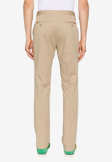 Etro Straight Tailored Pants MREA0005-99TUEA6 M0528 Beige