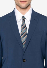 Etro Single-Breasted Tailored Suit MRGB0001-99TU2I7 B0065 Blue