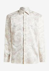 Etro Maxi Flower Paisley Shirt MRIB0001-99SA5F2 X0830 Gray