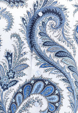 Etro Floral Paisley Button-Up Shirt Blue MRIB0001-99SA5L1 X0802