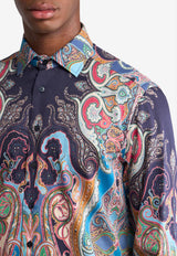 Etro Paisley Print Long-Sleeved Shirt Multicolor MRIB0001-99SP5D5 X0883