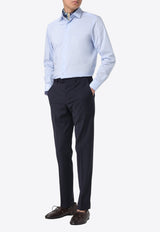 Etro Logo Long-Sleeved Shirt MRIB0002-AV607 B3033 Blue