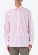 Etro Logo Long-Sleeved Shirt MRIB0002-AV607 F0043 Pink