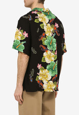 Etro Floral Print Bowling Shirt Multicolor MRIC0013AT074/O_ETRO-X0810
