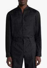 Etro Paisley Jacquard Buttoned Shirt Black MRIC0068-AQ043 N0000