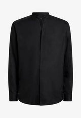 Etro Paisley Jacquard Buttoned Shirt Black MRIC0068-AQ043 N0000