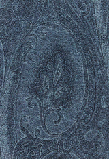 Etro Paisley Jacquard Crewneck Sweater Blue MRKF0096-AK464 X0883