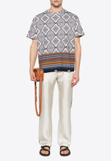 Etro Printed Crewneck T-shirt Multicolor MRMA0022-AJ272 X0800