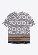 Etro Printed Crewneck T-shirt Multicolor MRMA0022-AJ272 X0800