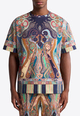 Etro Paisley Print T-shirt Multicolor MRMA0022-AJ282 X0883