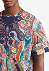 Etro Paisley Print T-shirt Multicolor MRMA0022-AJ282 X0883