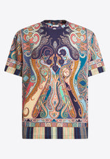 Etro Paisley Print T-shirt Multicolor MRMA0022-AJ282 X0883