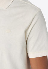 Etro Paisley Jacquard Polo T-shirt White MRMD0004-AJ234 X0800