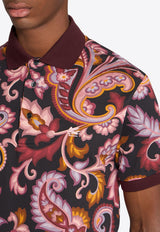Etro Floral Paisley Print Polo T-shirt Multicolor MRMD0004-AK792 X0810