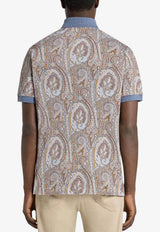 Etro Paisley Print Polo T-shirt Multicolor MRMD0004-AKF79 X0830