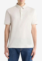 Etro Arnica Jacquard Polo T-shirt White MRMD0004-AKF84 X0800