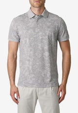 Etro Paisley Jacquard Polo T-shirt Gray MRMD0004-AV910 S8290