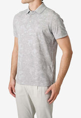 Etro Paisley Jacquard Polo T-shirt Gray MRMD0004-AV910 S8290