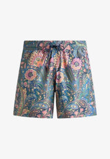 Etro Paisley Print Swim Shorts Multicolor MRPB0001-99SASU2 X0885