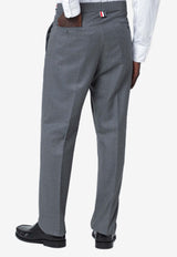 Thom Browne Tailored Wool Pants Gray MTC159A00626/S_THOMB-035