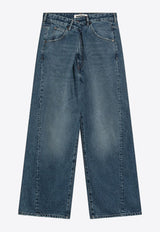 DARKPARK John Faded Straight Jeans Blue MTR01DBL01W053/Q_DARKP-W05301