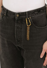 DARKPARK Keychain Straight-Leg Jeans MTR02DBK01/O_DARKP-W102