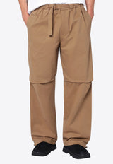 DARKPARK Jordan Wide-Leg Pants Brown MTR09FAC112/R_DARKP-0090