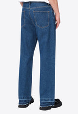 DARKPARK Edi Straight-Leg Jeans with Keychain Blue MTR37DBL01/R_DARKP-W024