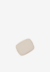 Hermès Micro Picotin Lock 14 in Nata Ostrich Leather with Gold Hardware
