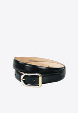 Déhanche Mija Leather and Mixed Metal Belt Black Mija-MM_BLACK