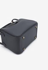 Hermès Mini Lindy 20 II in Gris Misty Swift Leather with Permabrass Hardware