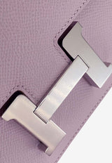 Constance Elan in Mauve Pale Epsom Leather with Palladium Hardware